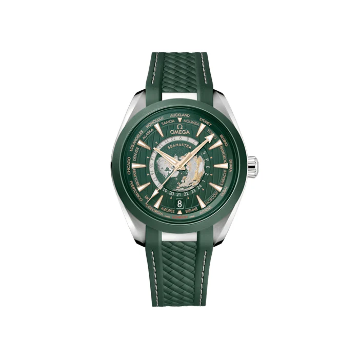 AQUATERRA 150M WORLD TIMER GMT 43MM