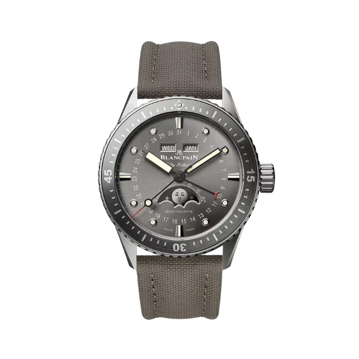 FIFTY FATHOMS BATHYSCAPHE QUANTIÈME PHASES DE LUNE 43MM